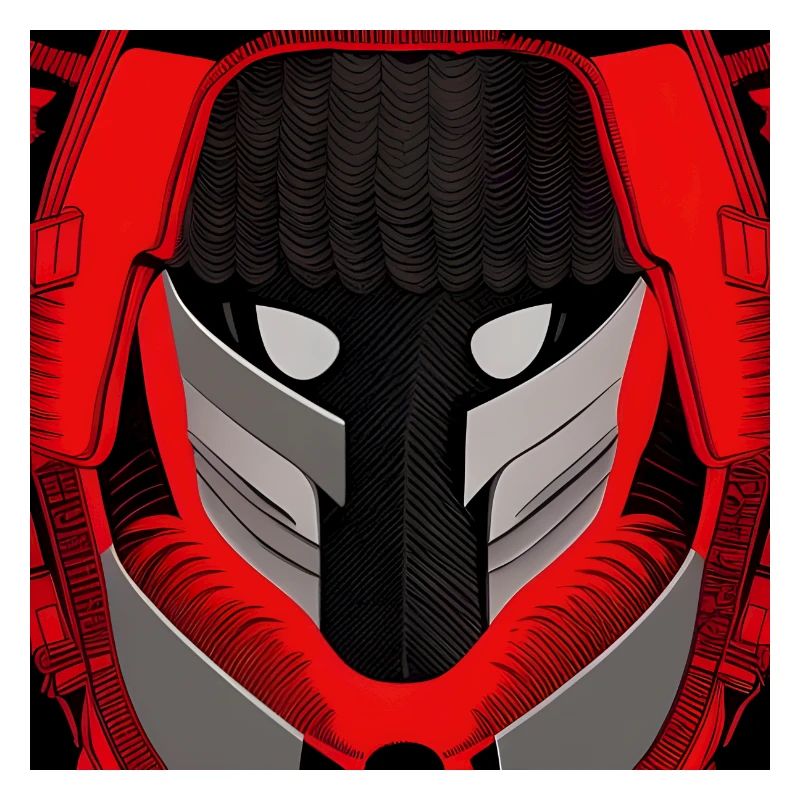 Anime character in a mask
