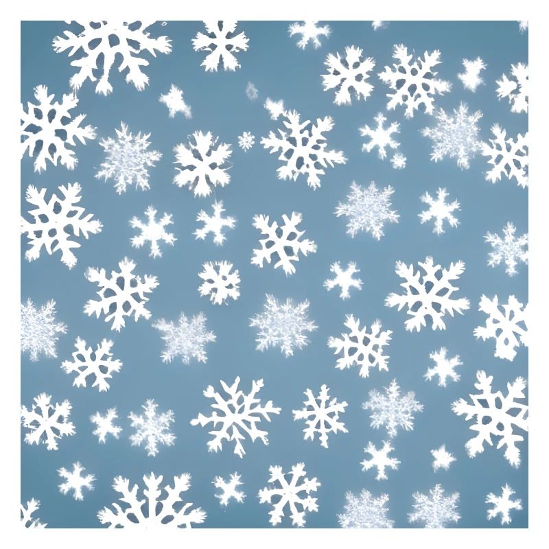 Beautiful snowflake pattern