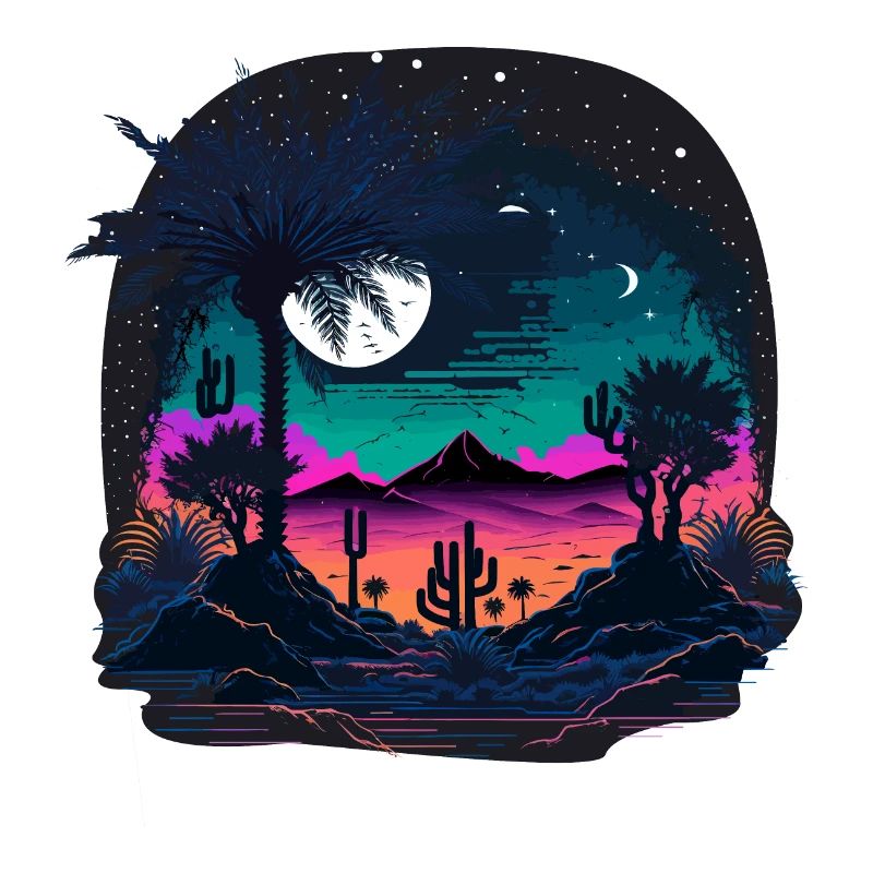 Desert by Night