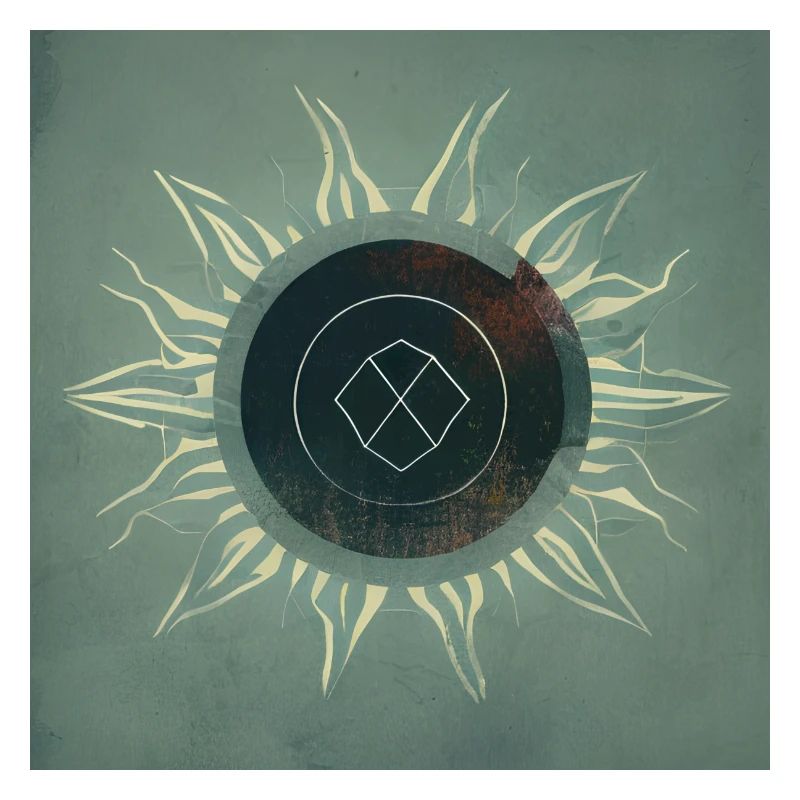 Geometrische Sonne