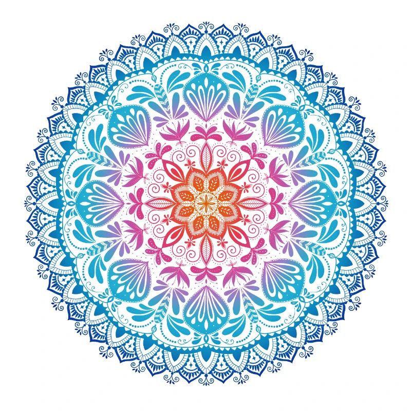 Rainbow Mandala