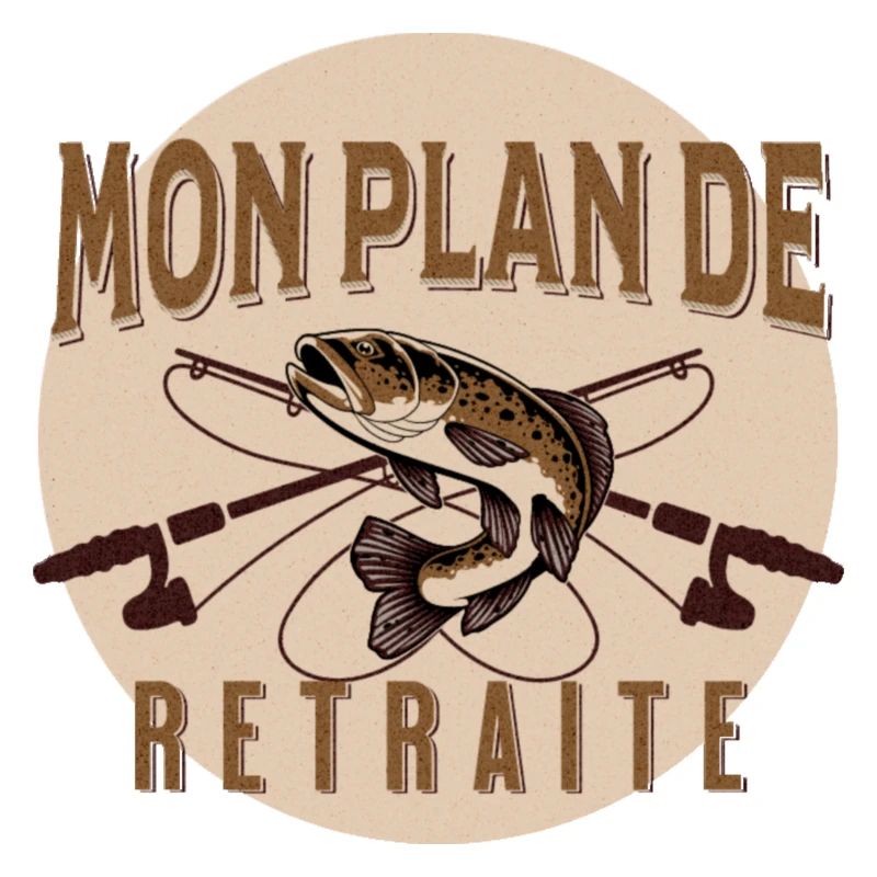 Retraite mon plan de retraite pêche humour pêcheur