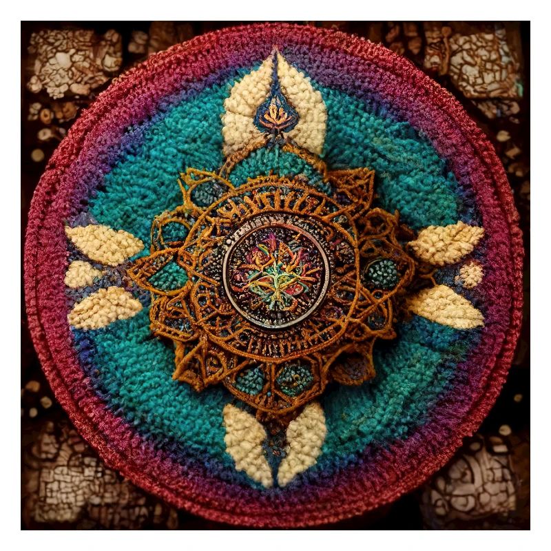 Boho Mandala Abstract