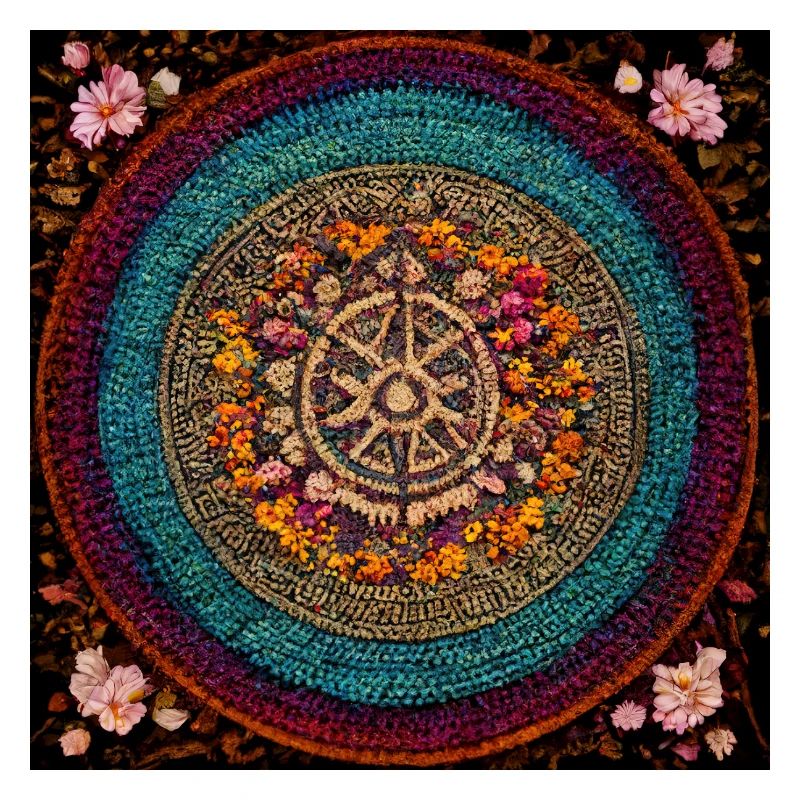 Boho Mandala Abstract