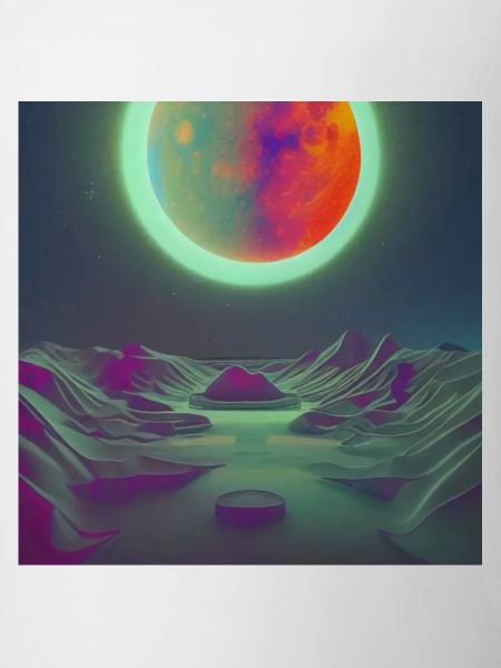 Solar Eclipse On An Exoplanet