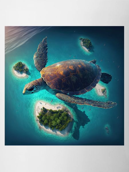The flying turtle