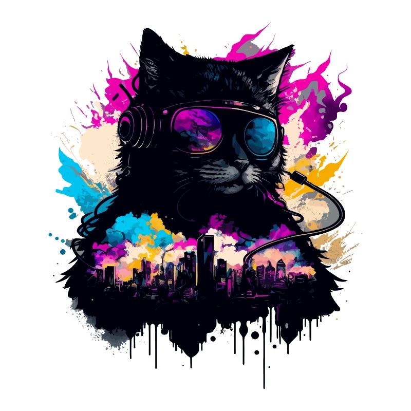 Dark Dj Cat