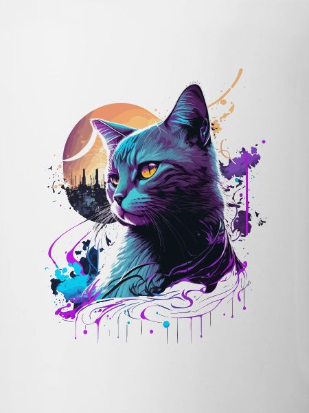 Chat violet