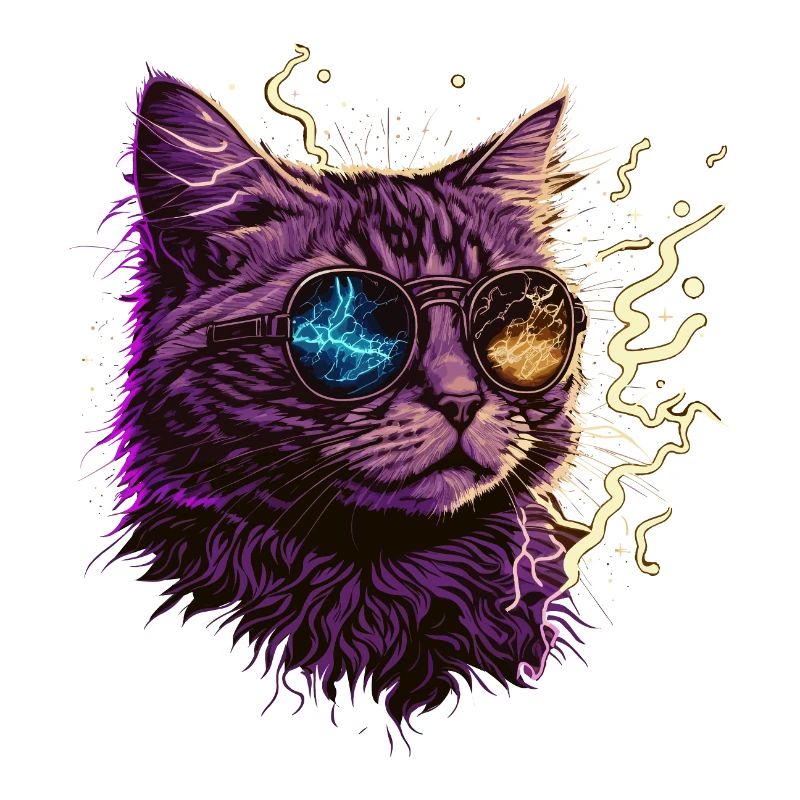 Thunder Cat Illustration