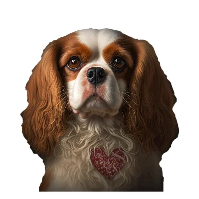 Cavalier King Charles Spaniel Saint-Valentin