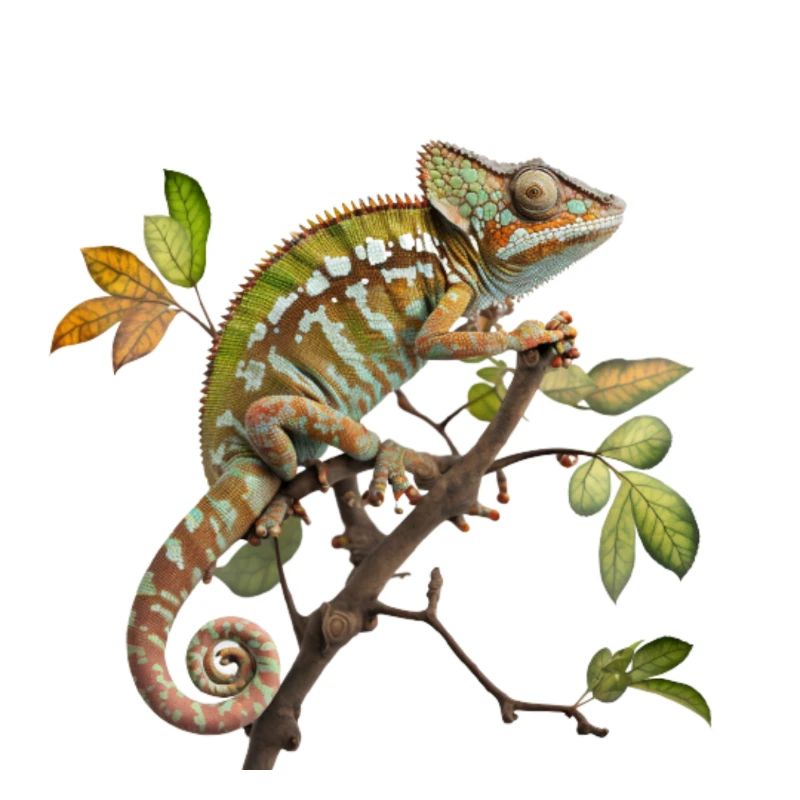Suivez le caméléon