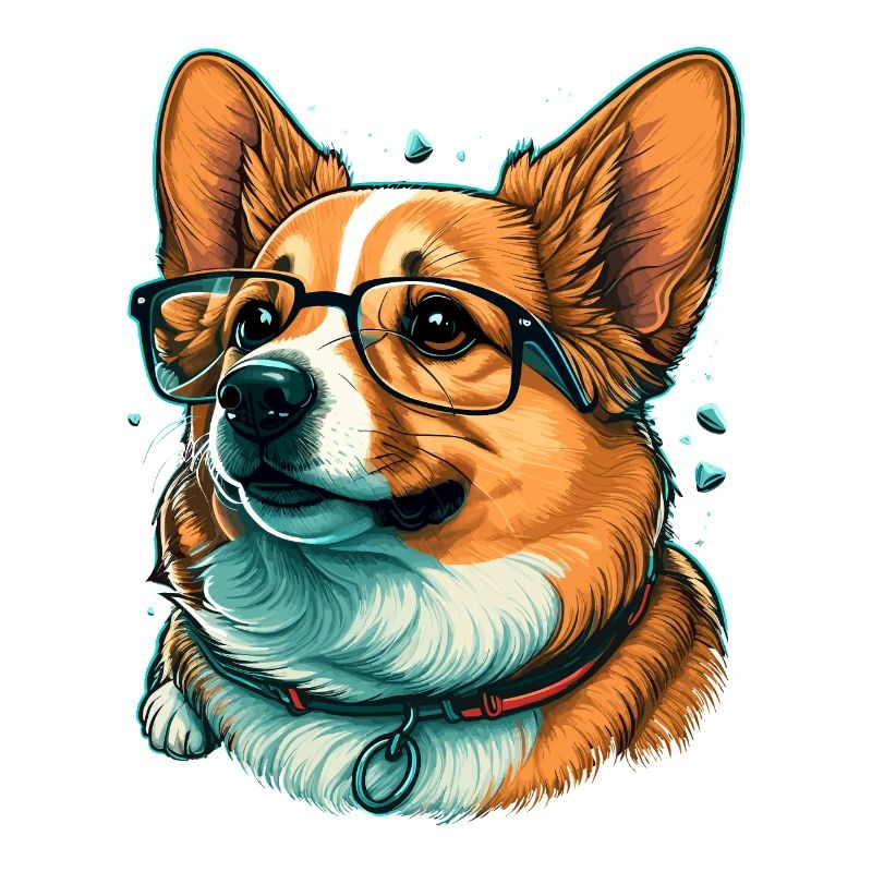Clever Looking Corgi