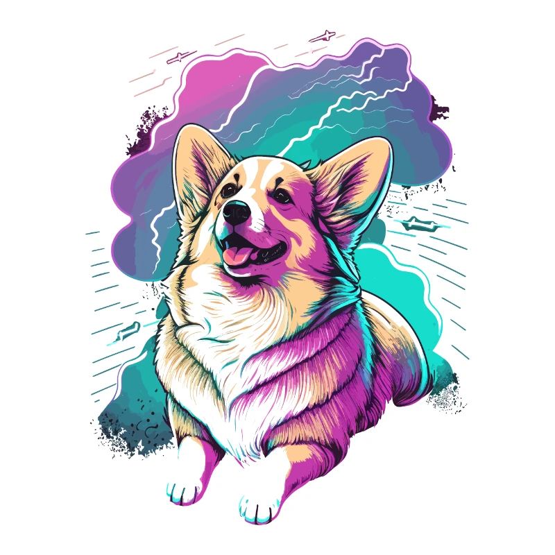 Corgi espiègle