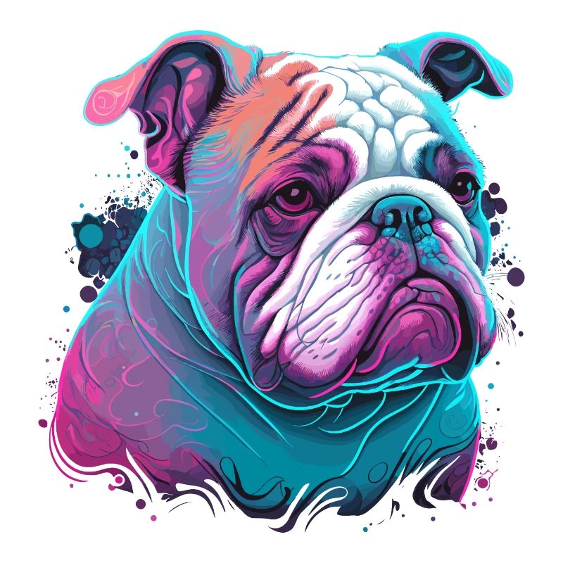 Bouledogue au visage innocent