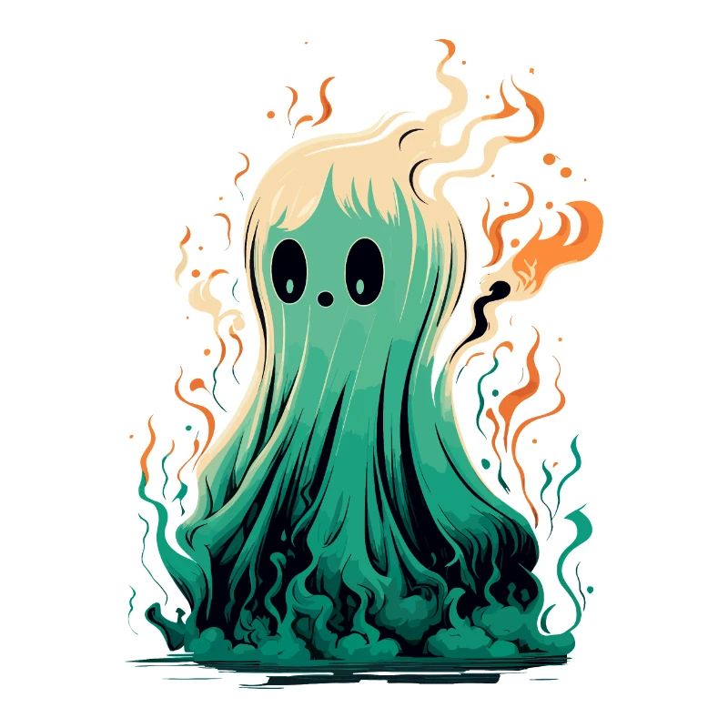 Ghost on fire