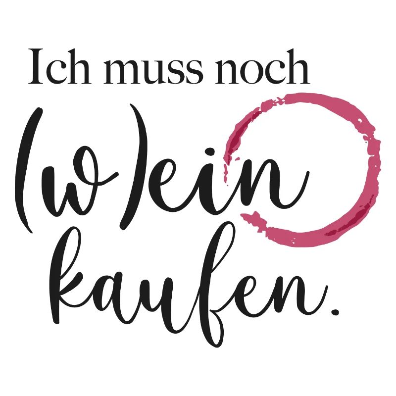 Ich muss noch (w) einkaufen