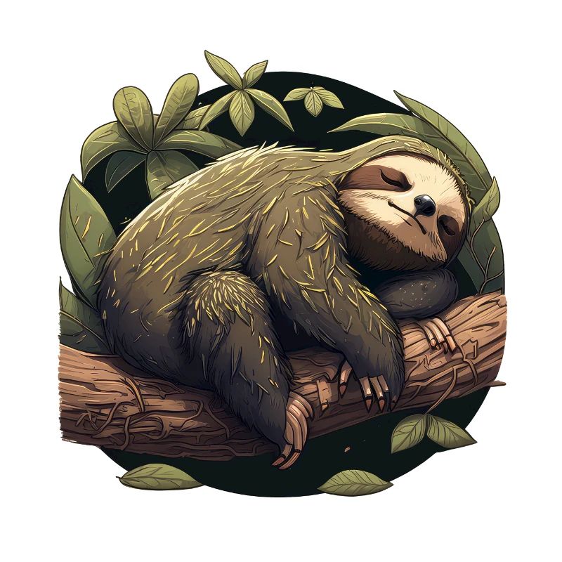 Sloth sleep sleeping shirt
