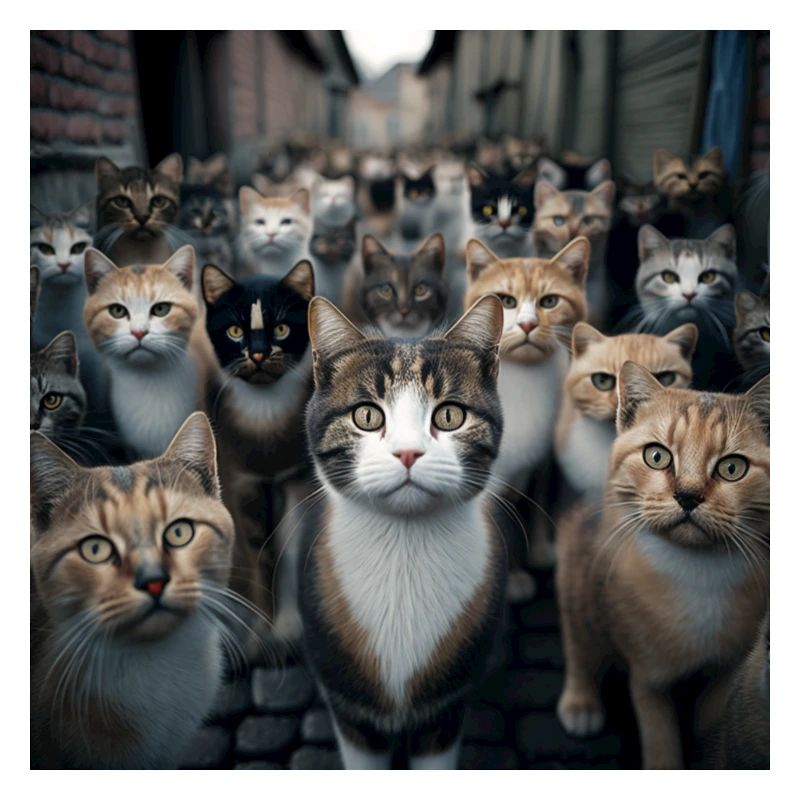 Katze Straße