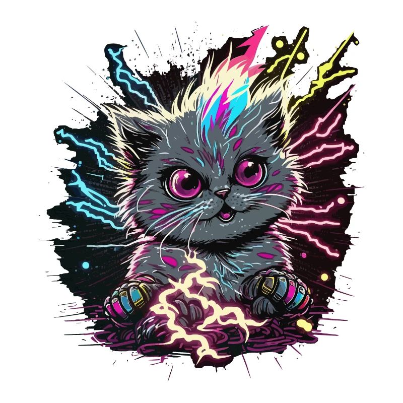 Cat Charging Up