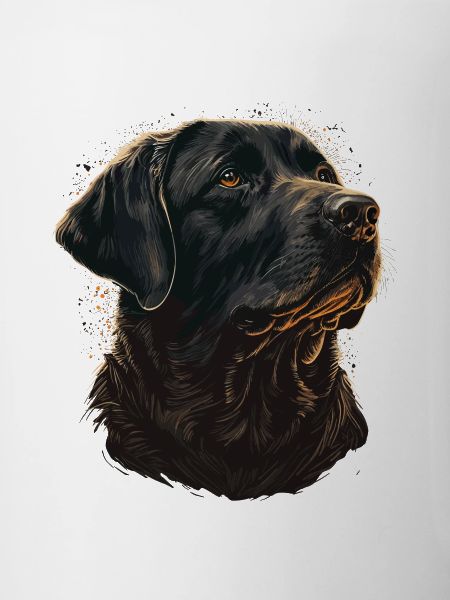 Nice Labrador Retriever Illustration