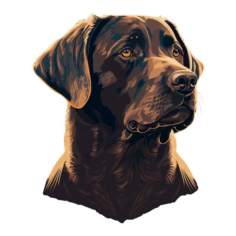 Tapferer Labrador Retriever