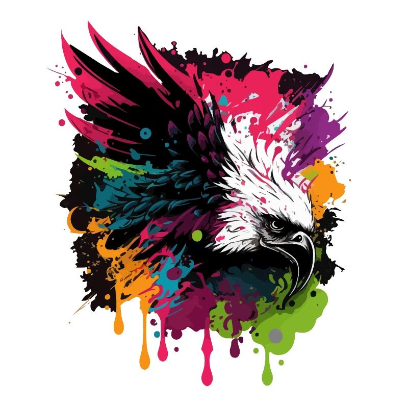 Colorful eagle