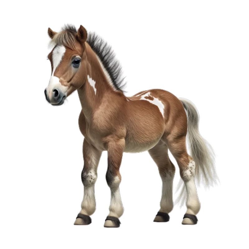 Mega cute baby horse