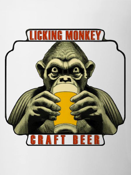 Singe léchant