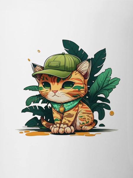 Mignon chat tropical 2