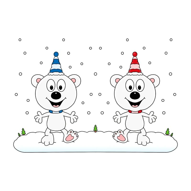 EISBÄREN - SCHNEE - WINTER - EISBÄR - LIEBE - LOVE