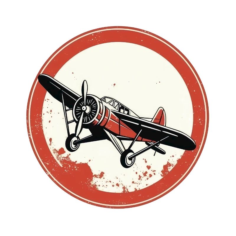 Rétro Hélice d’avion