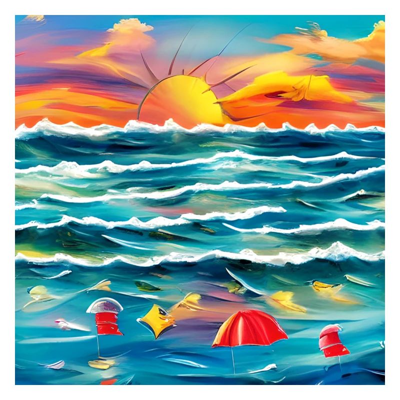 summer with parents at sea side