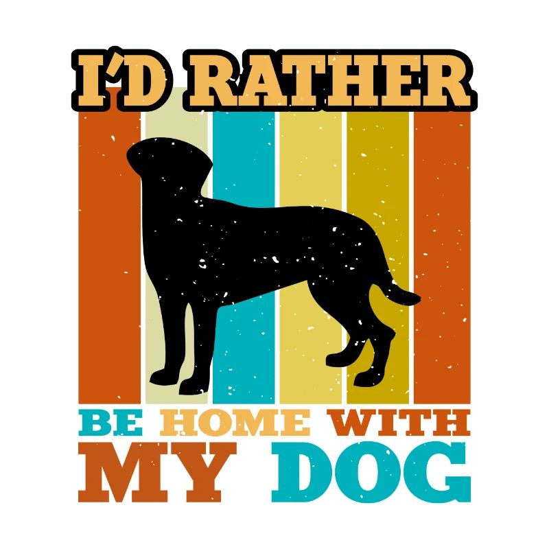 Akbash Dog Lover Silhouette Vintage Sunset