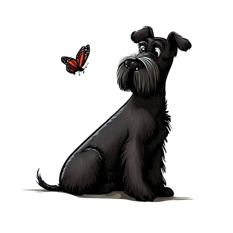 Riesenschnauzer / Schnauzer Hunde Design Geschenk