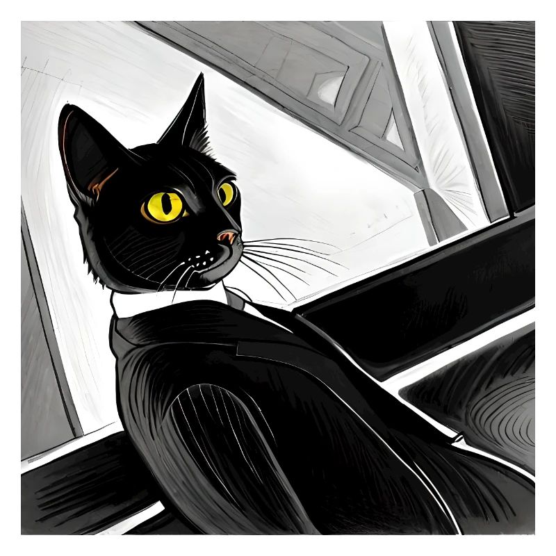 Cat in Black