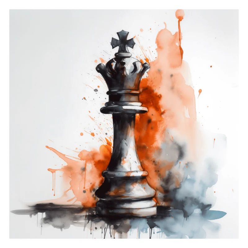 Roi des échecs astucieux