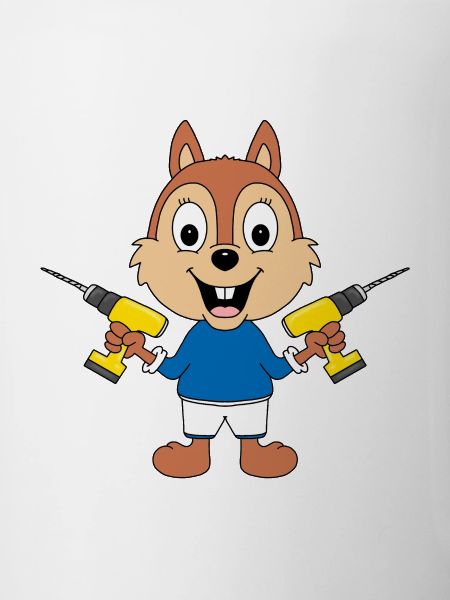 BOHRER - EICHHÖRNCHEN - HANDWERKER