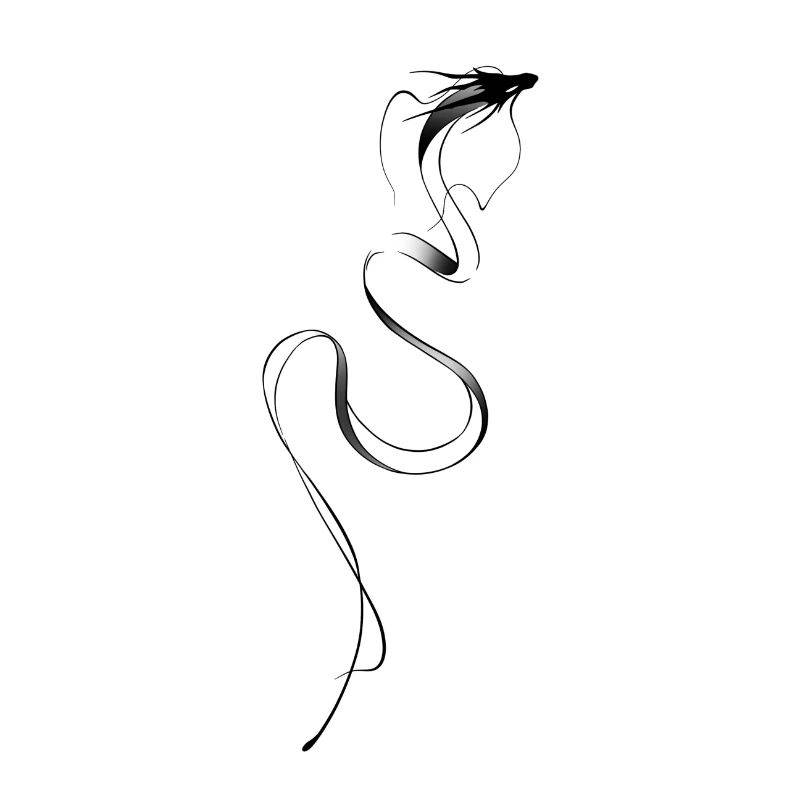 Seeschlange lineart