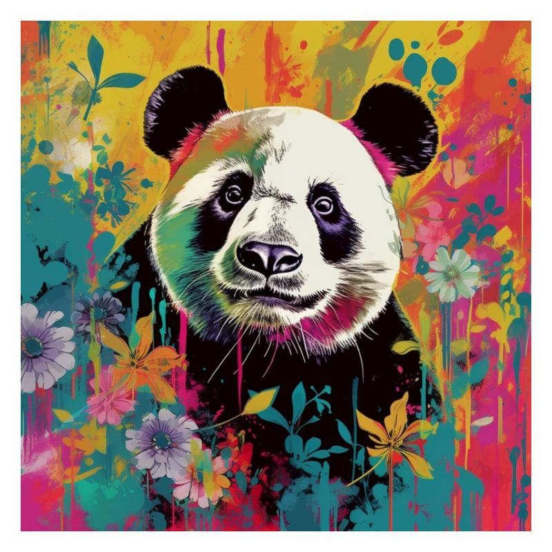 PANDA DANS LA JUNGLE