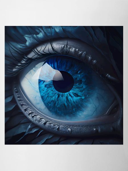 Close-up of Blue Eyes