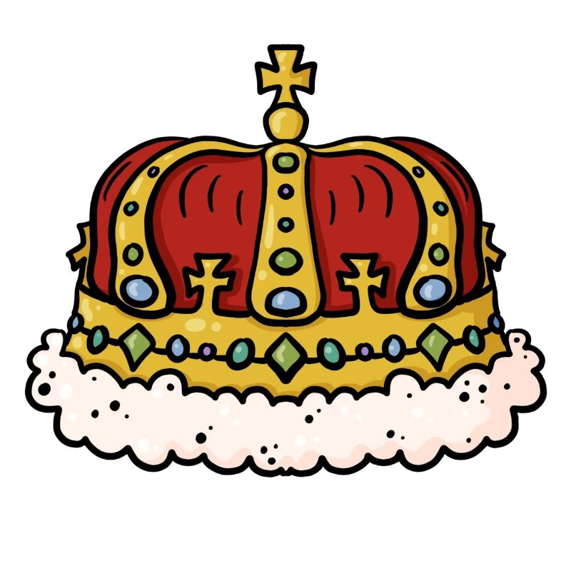 Crown King Queen - Gift Idea Royal Crown