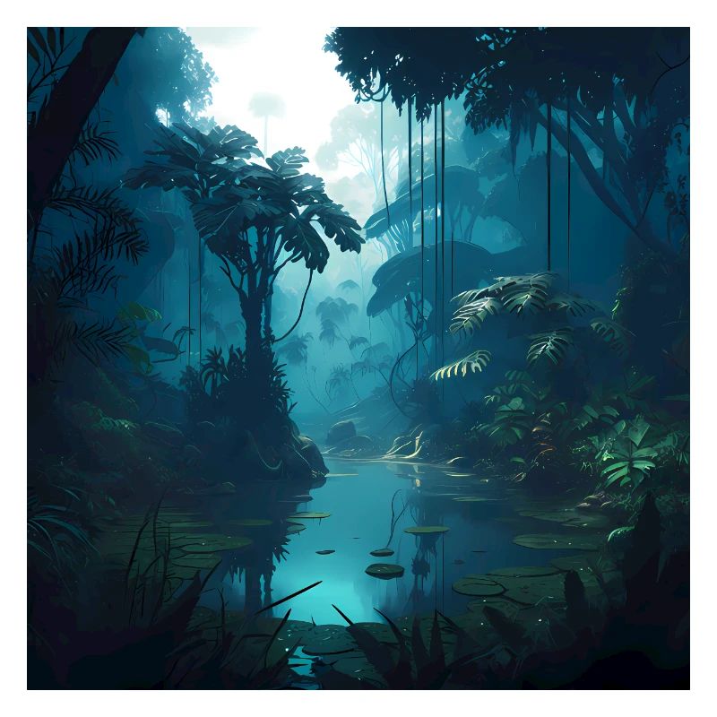 Dschungel Landschaft