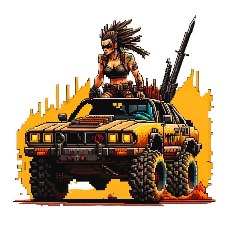 Post Apocalyptic Car