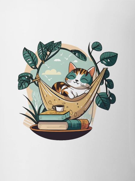 Cat Book Lover