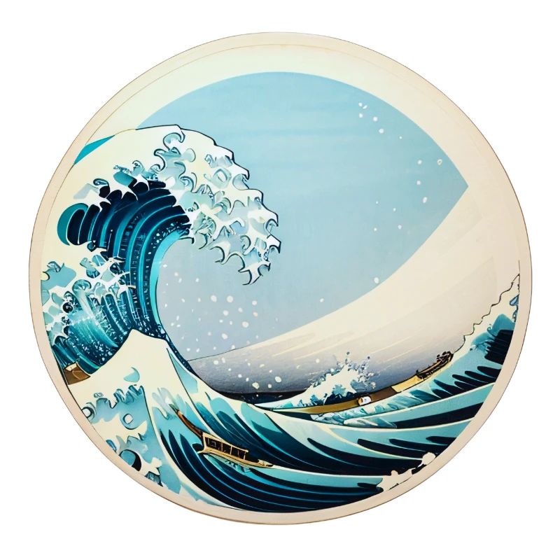 Pris dans la vague
