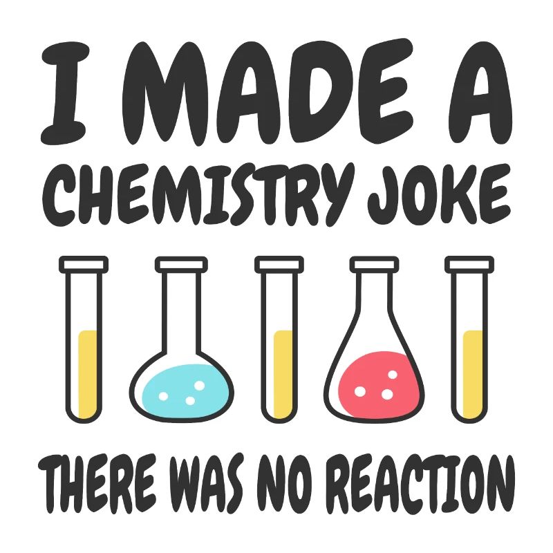 Blague de chimie, il n’y a pas eu de réaction