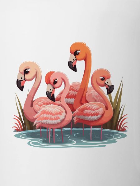 Flamingo-Flock