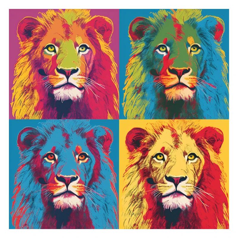 LÖWE POP ART