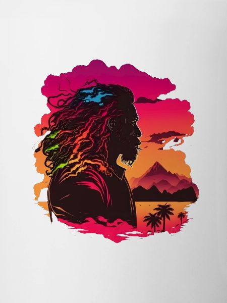Synthwave Rasta Man