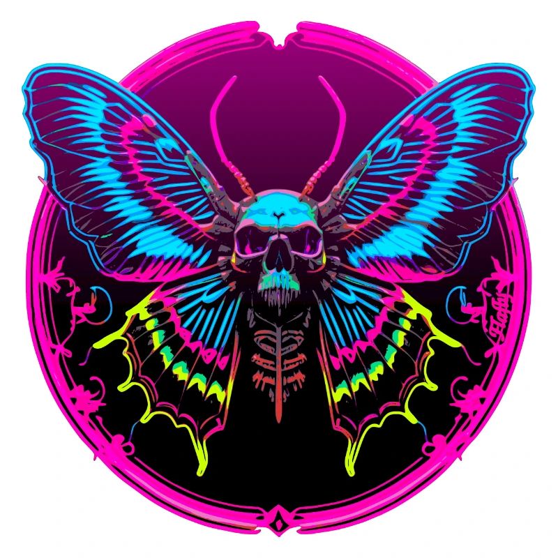 Crâne Papillon
